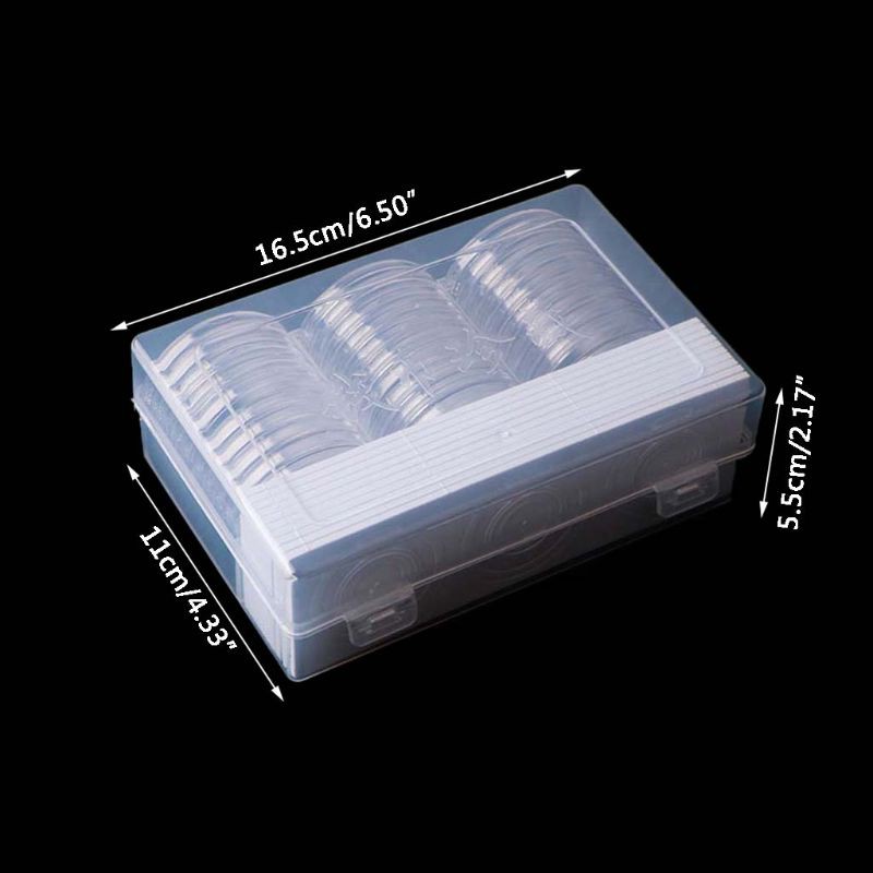Set 30 Hộp Đựng Tiền Xu 46mm