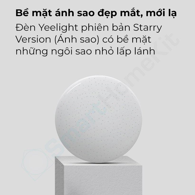 Đèn trần Yeelight Starry A2101C450/ A2101C550 - Bản Quốc Tế ánh sao, ánh sáng Vàng Trắng