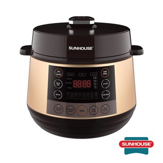 Nồi áp suất điện tử đa năng 5L SUNHOUSE SHD1570