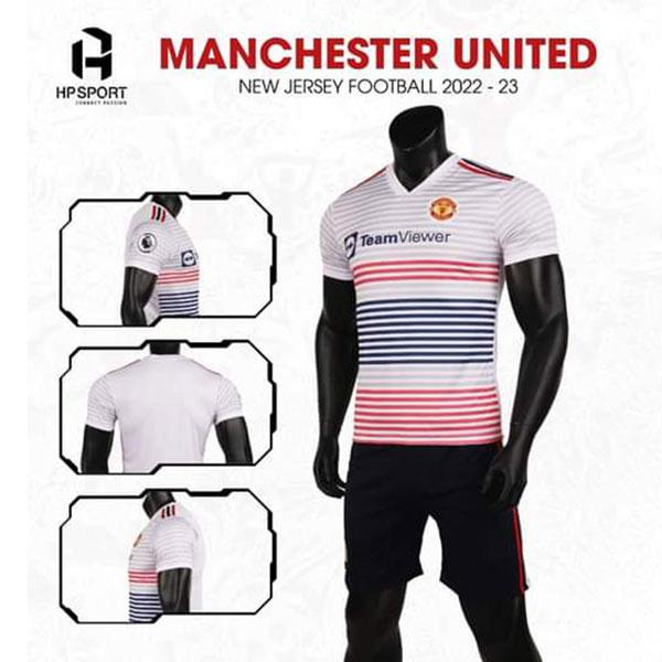 Áo clb MU (ManU) - Áo bóng đá câu lạc bộ chất liệu thun lạnh cao cấp