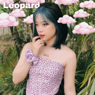 Leopard Bandana - khăn quàng/làm áo