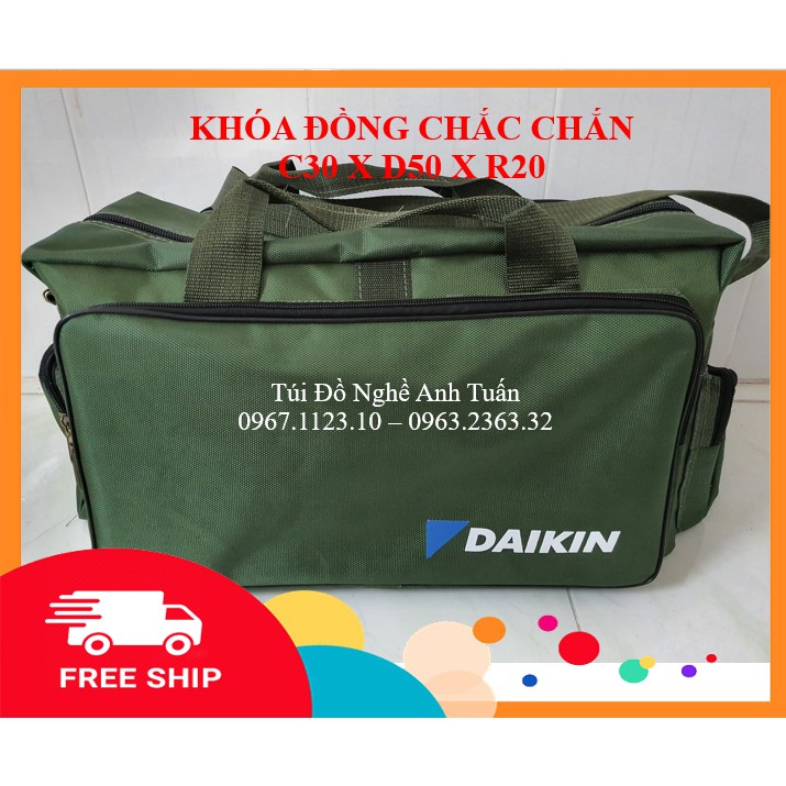 [RẺ NHẤT SHOPEE] Túi đồ nghề [GÍA TẠI XƯỞNG MAY] Đaikin size đại đựng đồ nghề