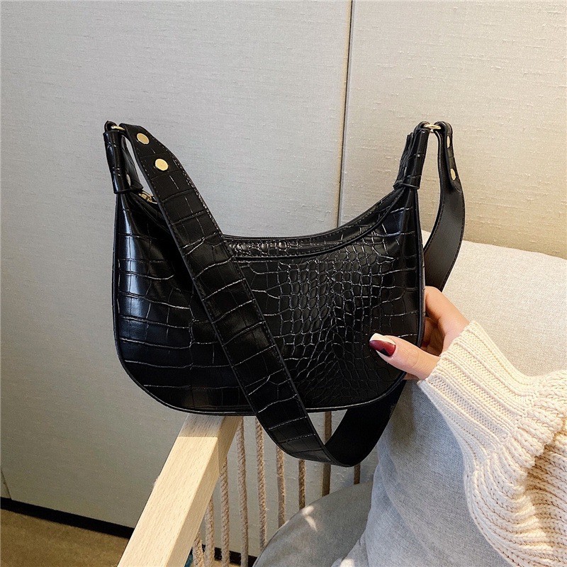 [Mã FASHIONT4WA2 giảm 10K đơn từ 50K] Túi Đeo Vai/ Túi Xách Nữ Đính Khuy Mẫu Mới Thu Đông 2020 TX16