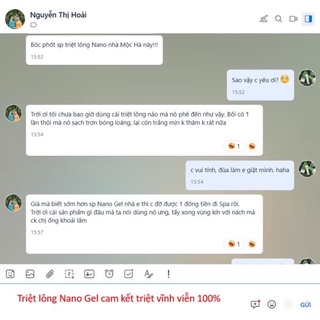 TRIỆT LÔNG NANO GEL