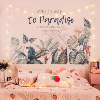 Vải treo decor phòng