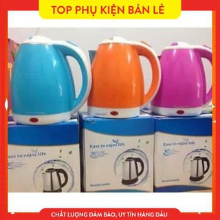 Ấm siêu tốc Electric 2 lớp cách điện cách nhiệt, ấm siêu tốc tiết kiệm điện