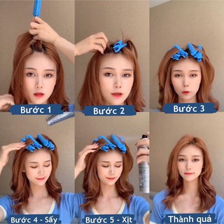 Kẹp lô uốn phồng tóc Hàn Quốc