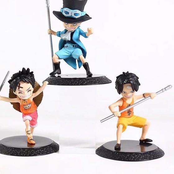 Mua Immediately ACE FIGURE ONE PIECE LUFFY ACE SABO THREE BROTHERS TOPER CAKE