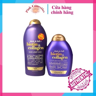[MÀU TÍM] Dầu Gội Xả Biotin Collagen Chống Rụng Tóc Và Kích Thích Mọc Tóc Nhanh