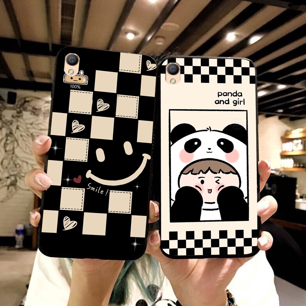 Ốp lưng Oppo A37 / NEO 9 / F1 PLUS in hình cao cấp mẫu kẻ caro,mikenbe@r siêu hot
