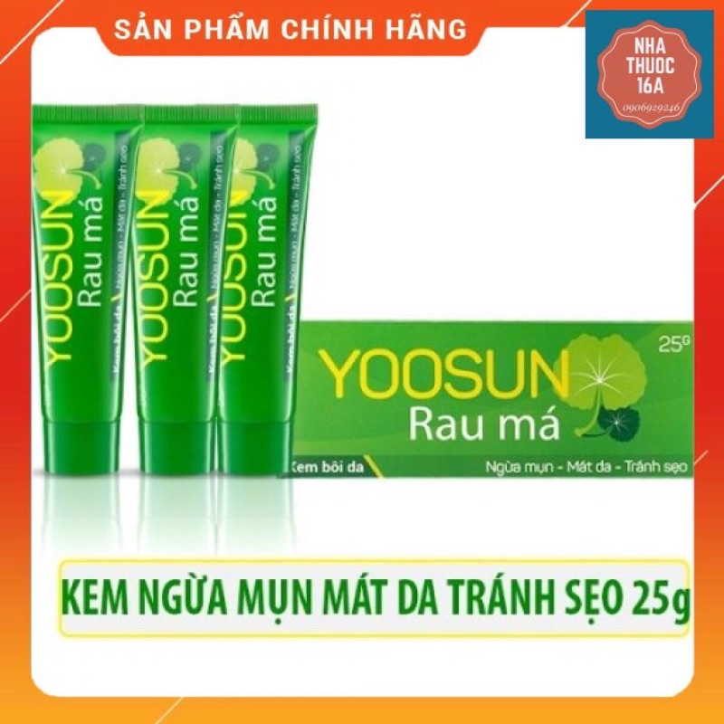 &lt;CHÍNH HÃNG&gt; YOOSUN RAU MÁ - HỖ TRỢ LIỀN SẸO, XOÁ THÂM, TÁI TẠO DA