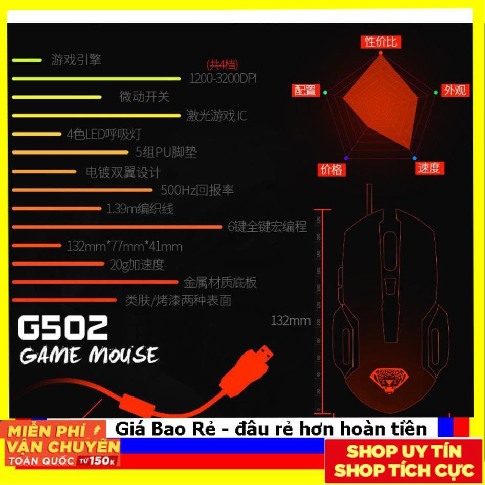 ++SALE Khủng++Chuột Game 6D DIVIPARD G502 Led đa màu DPI 3200