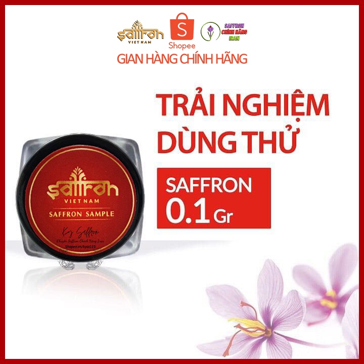[Hộp Dùng Thử] Saffron/Nhụy Hoa Nghệ Tây SAMPLE 0.1Gr, Tiết Kiệm x Hiệu Quả, Trải Nghiệm Vàng Đỏ Xứ Sở Ba Tư Huyền Bí | BigBuy360 - bigbuy360.vn