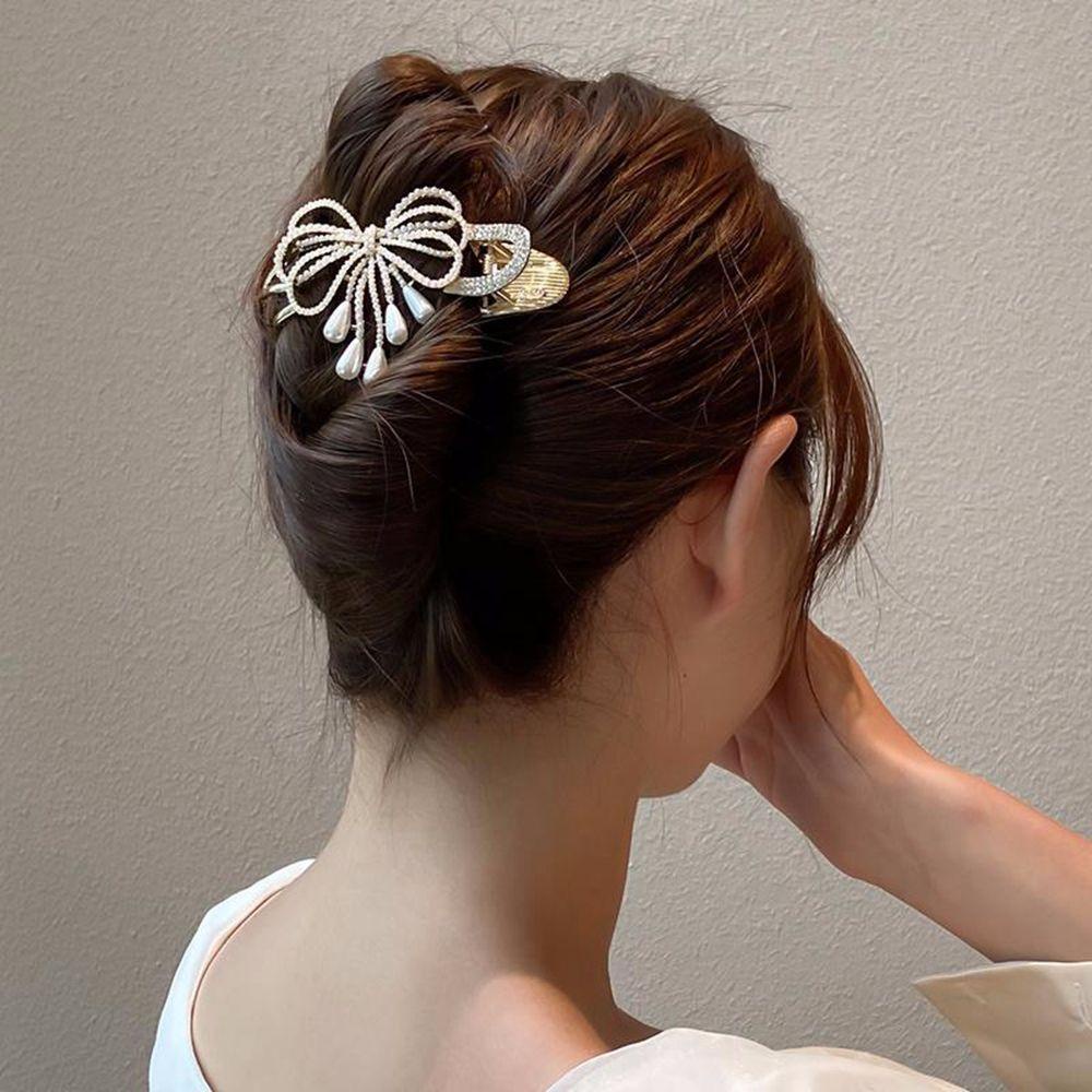 MOCHO Kẹp Tóc Hình Bướm Xinh Xắn Thời Trang Hàn Quốc Cho Nữ