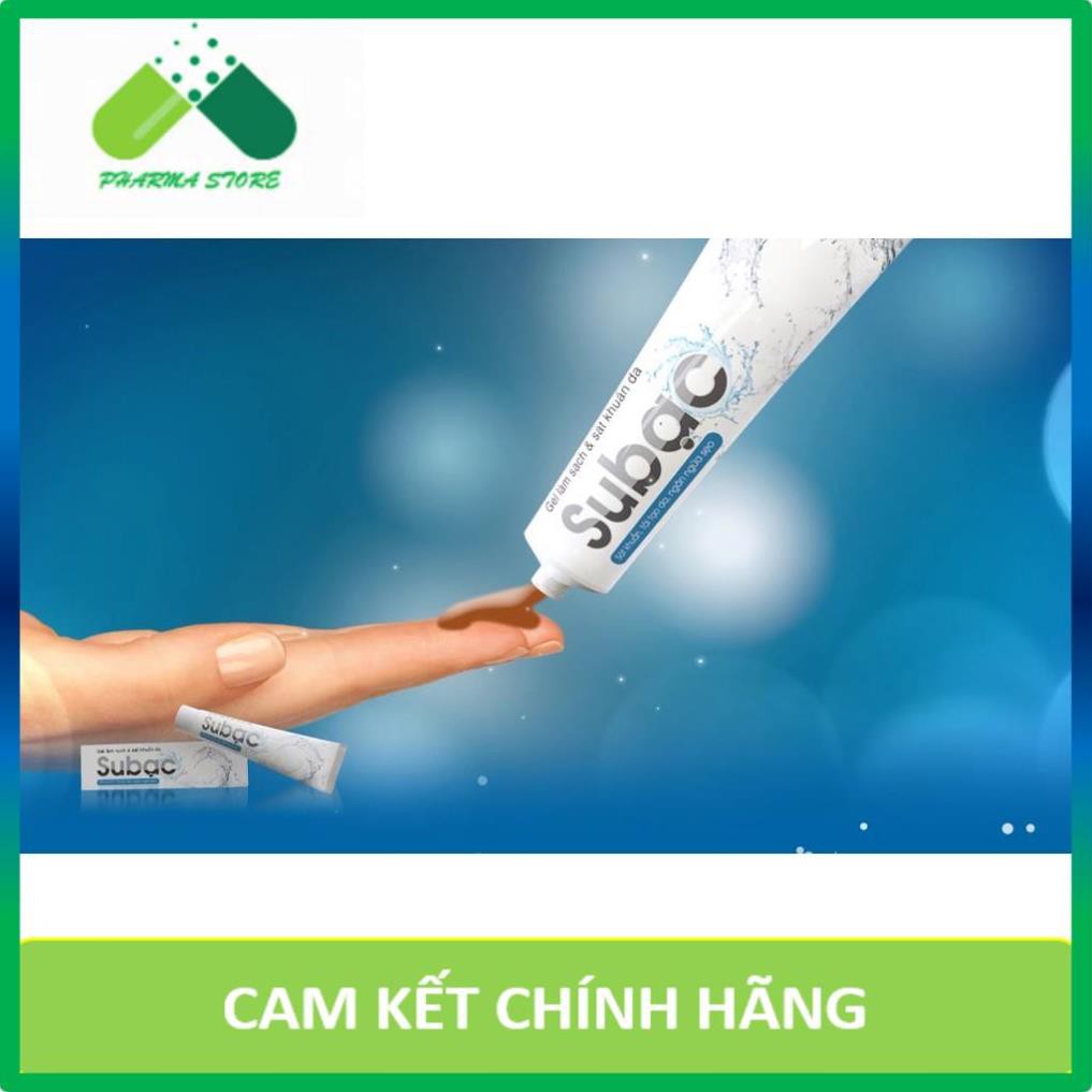 ! Gel Làm Sạch Da Subạc - Giúp Tái Tạo Tế Bào Da & Làm Mờ Sẹo Tuýp 25gr