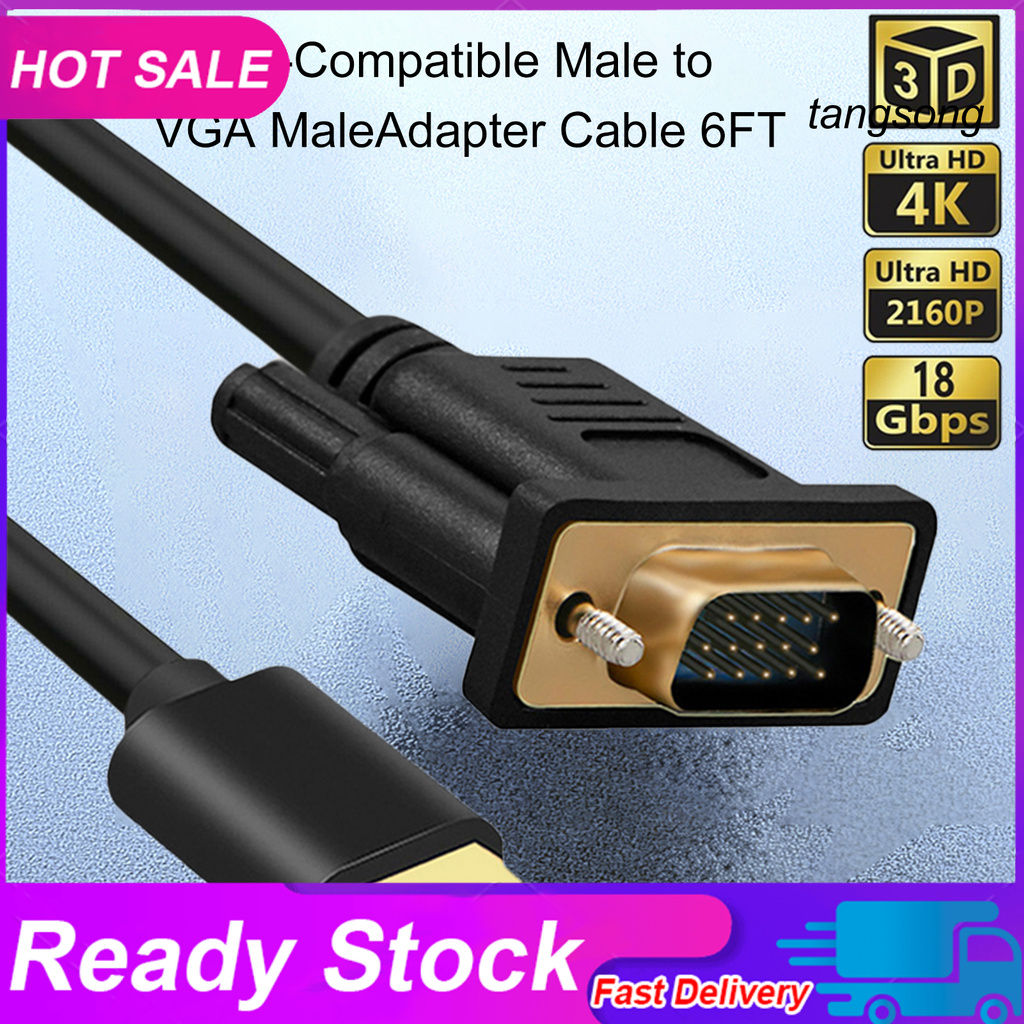 Cáp Chuyển Đổi Hdmi Ts-Adapter Mạ Vàng Cho Máy Tính