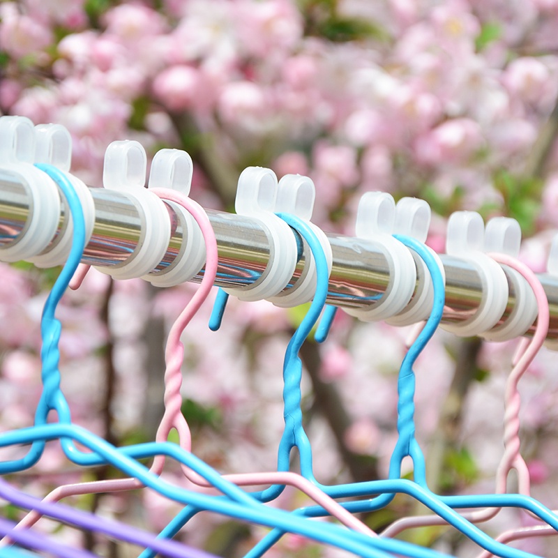 🌺 Móc treo quần áo chống trượt chống gió tiện lợi