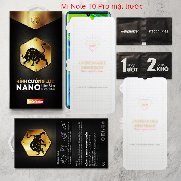 Miếng dán PPF TPU cho Xiaomi Mi 11/Mi 11 Pro/Mi 10/Mi 10 Pro/Mi 10 Ultra/Mi Note 10/Mi Note 10 Pro/Mix 4/Mix Fold