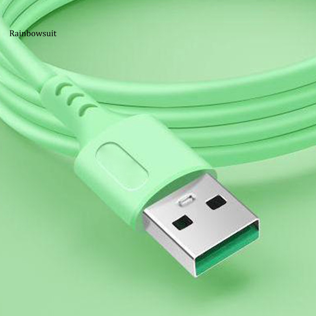 Dây Cáp Sạc Truyền Dữ Liệu Nhanh 8pin Type-C Micro Usb Màu Xanh Lá