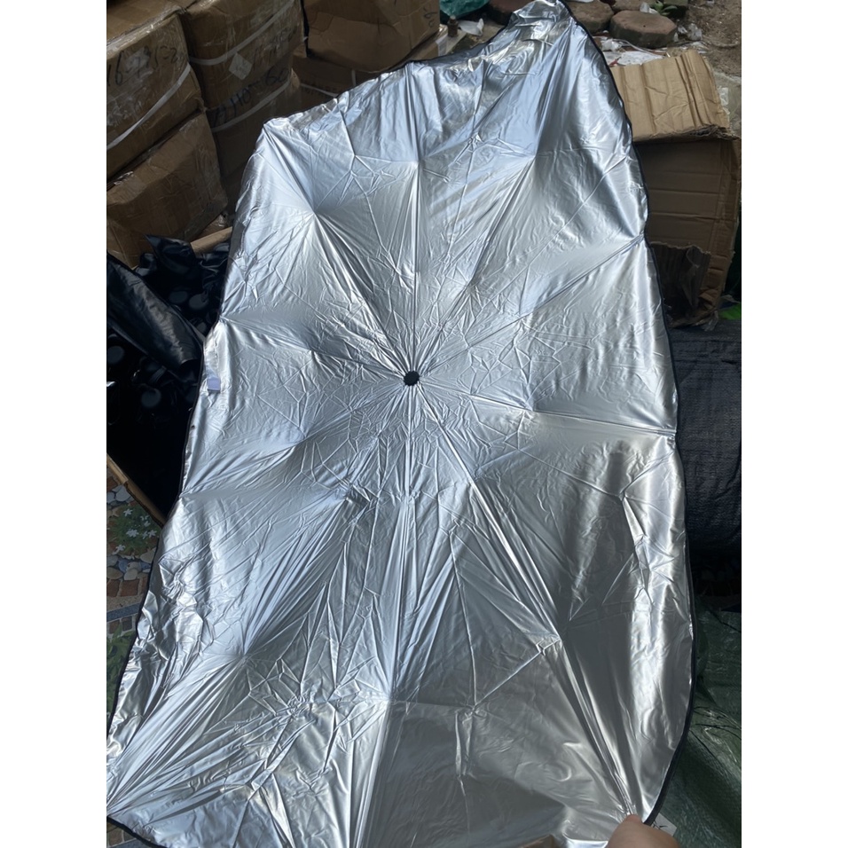 (size to) Ô che nắng kính trước xe ô tô - ô gấp ngược thông minh - Dù che nắng kính lái xe hơi cao cấp- Chống tia UV !