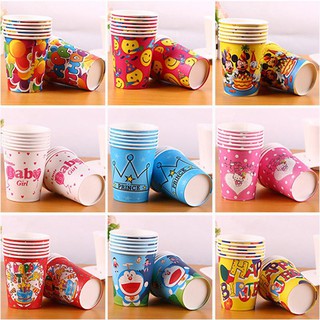set 5 cốc giấy hoạt hình cute 1552 nguyễn kim