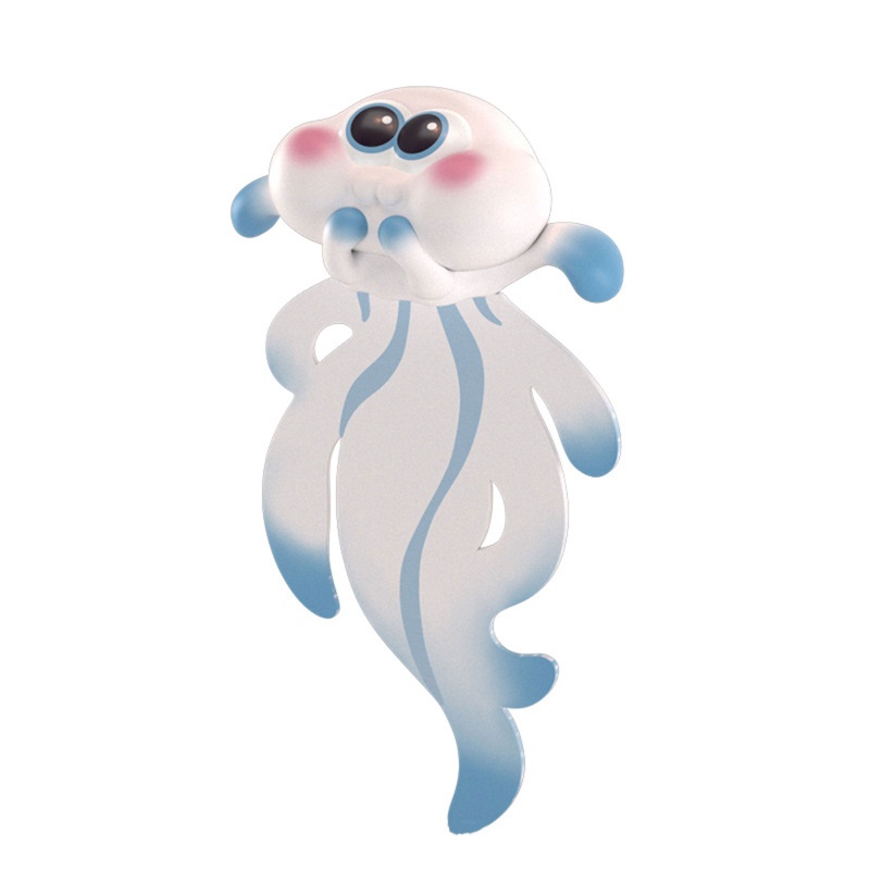 Blg Thẻ Đánh Dấu Sách Hình Động Vật Dưới Biển Vui Nhộn Dành Cho Học Sinh/Giáng Sinh