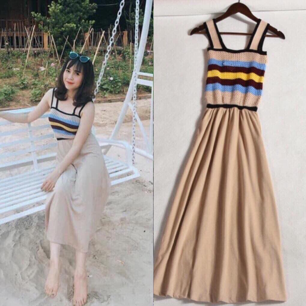 Đầm Len Hai Dây Zara