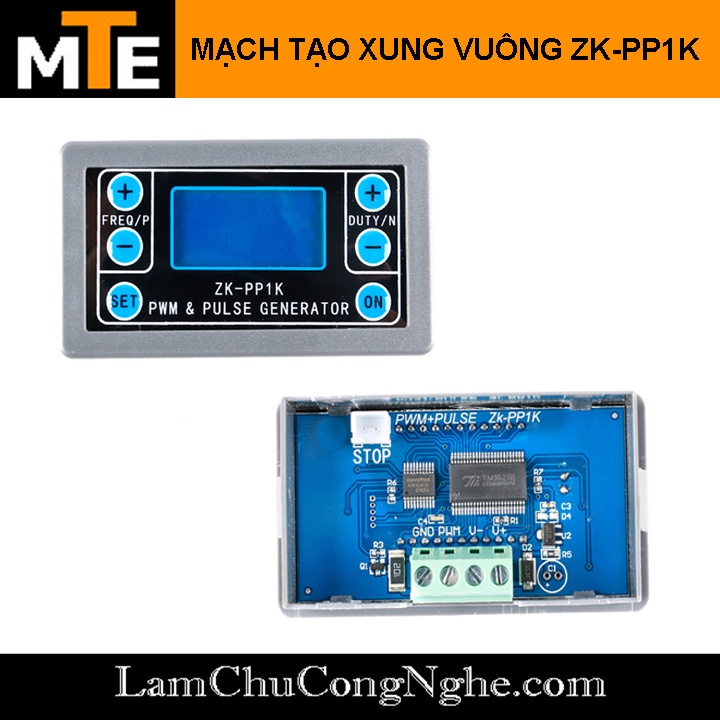 Mạch tạo xung vuông, điều chỉnh tần số PWM ZK-PP1K
