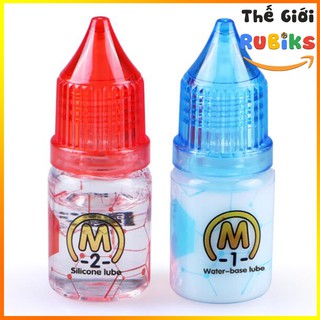 Silicone dầu bôi trơn rubik qiyi lube m1 m2 - lọ dầu bôi trơn rubik qiyi m-1 m-2 lube
