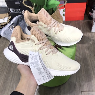 ( Hàng có sẵn)⚡️𝐅𝐑𝐄𝐄 𝐒𝐇𝐈𝐏⚡️Giày thể thao Alphabounce xám sữa [ full box và bill ]