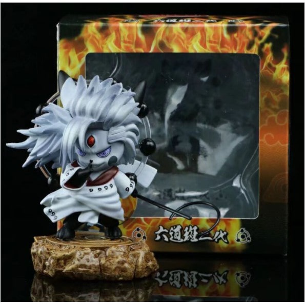 Mô hình Pikachu Madara Naruto (full box) lục đạo ver 2 cao 11cm - Figure Naruto