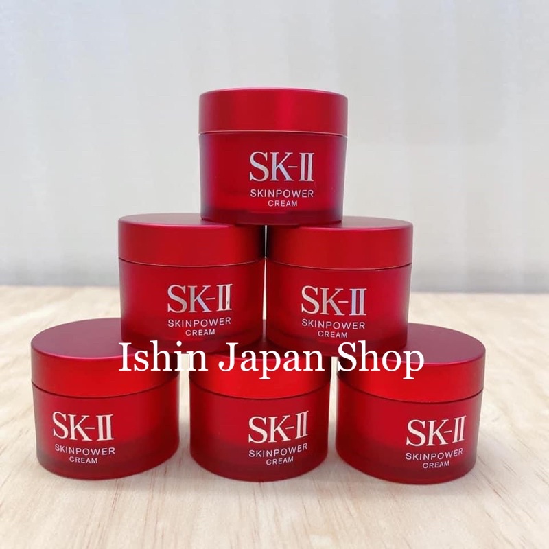 (Mẫu mới) Kem Chống Lão Hoá SKii Mini Skin Power cream - Airy Milky lotion 15g Nhật Bản