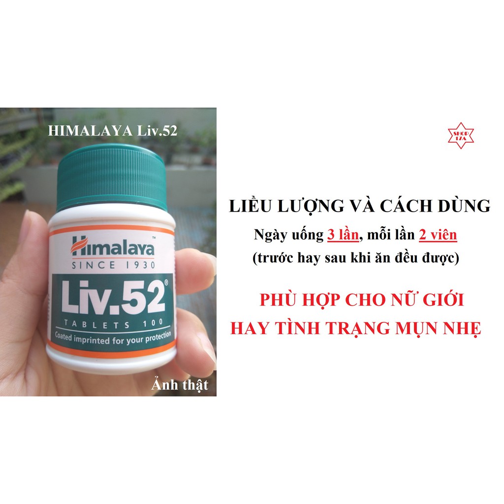 Himalaya Liv.52 - Combo 3 lọ - Shop 17a