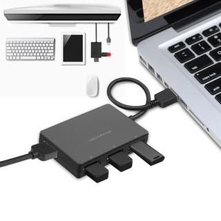 Bộ chia 4 cổng USB 3.0 5Gbps tốc độ cao cho máy tính