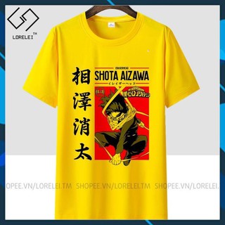 (SALE 50%) SALE- Áo thun My Hero Academia Shota Aizawa ngắn tay