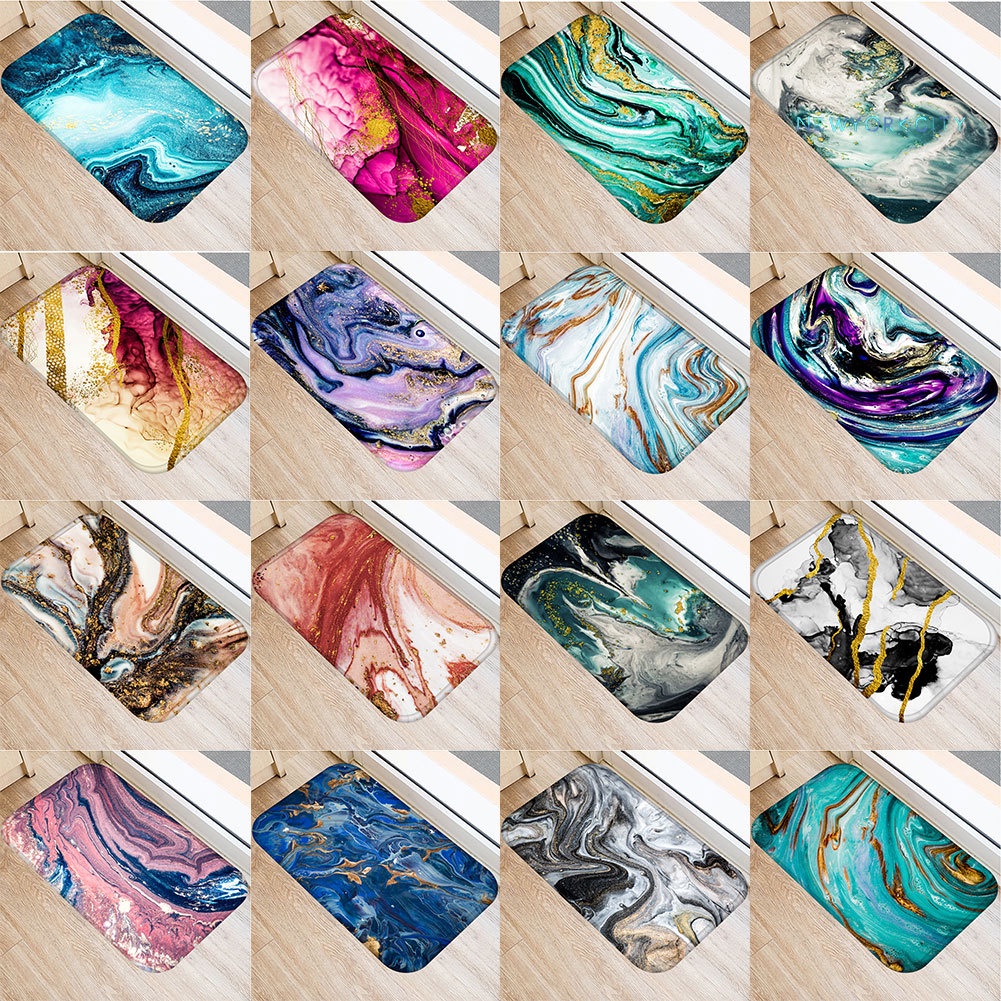 Thảm Chùi Chân Chống Trượt Nhiều Màu Sắc