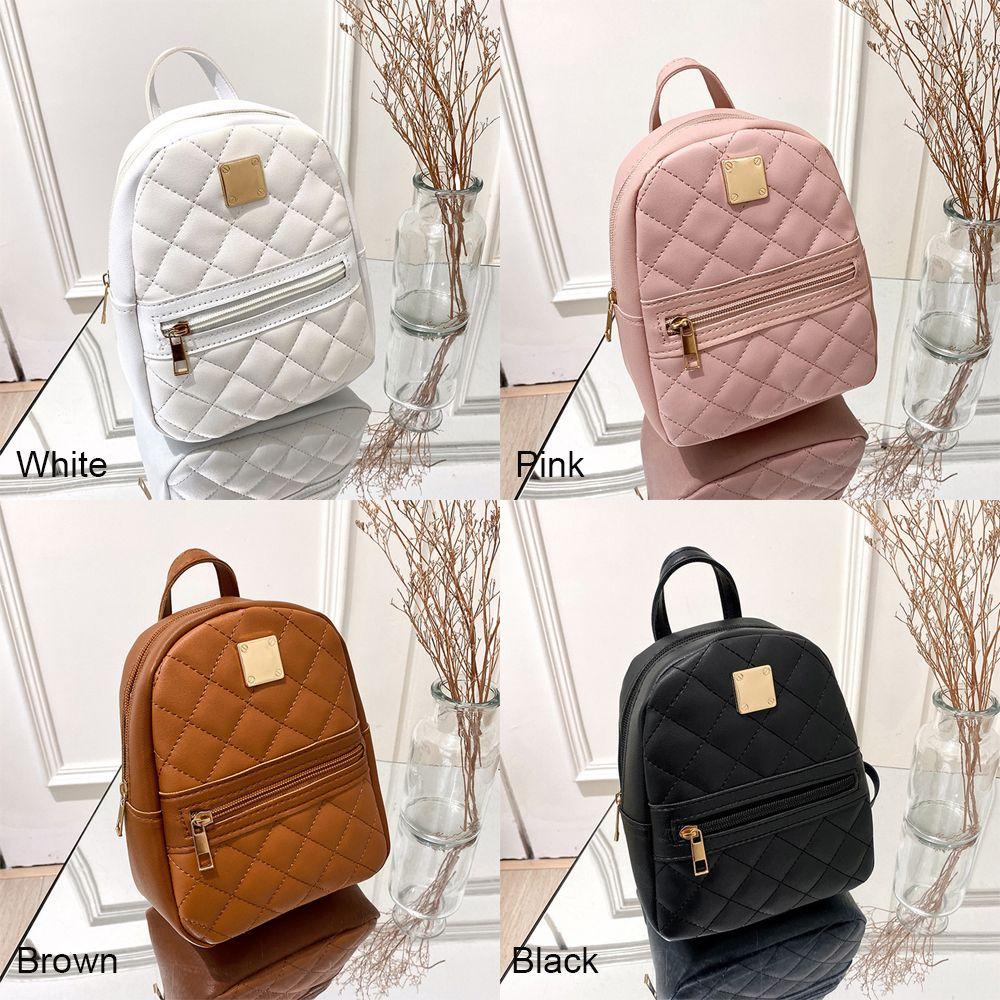 Balo Da PU Mini Thêu Họa Tiết Kat1 Thời Trang Cho Nữ
