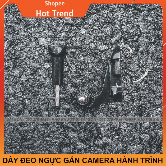 Dây đeo ngực gắn camera hành trình cao cấp - phụ kiện gắn camera hành trình lên ngực cho biker - grab - giao hàng