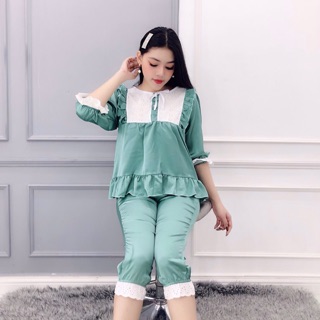 ĐỒ BỘ CÔNG CHÚA NGỦ CHẤT SATIN