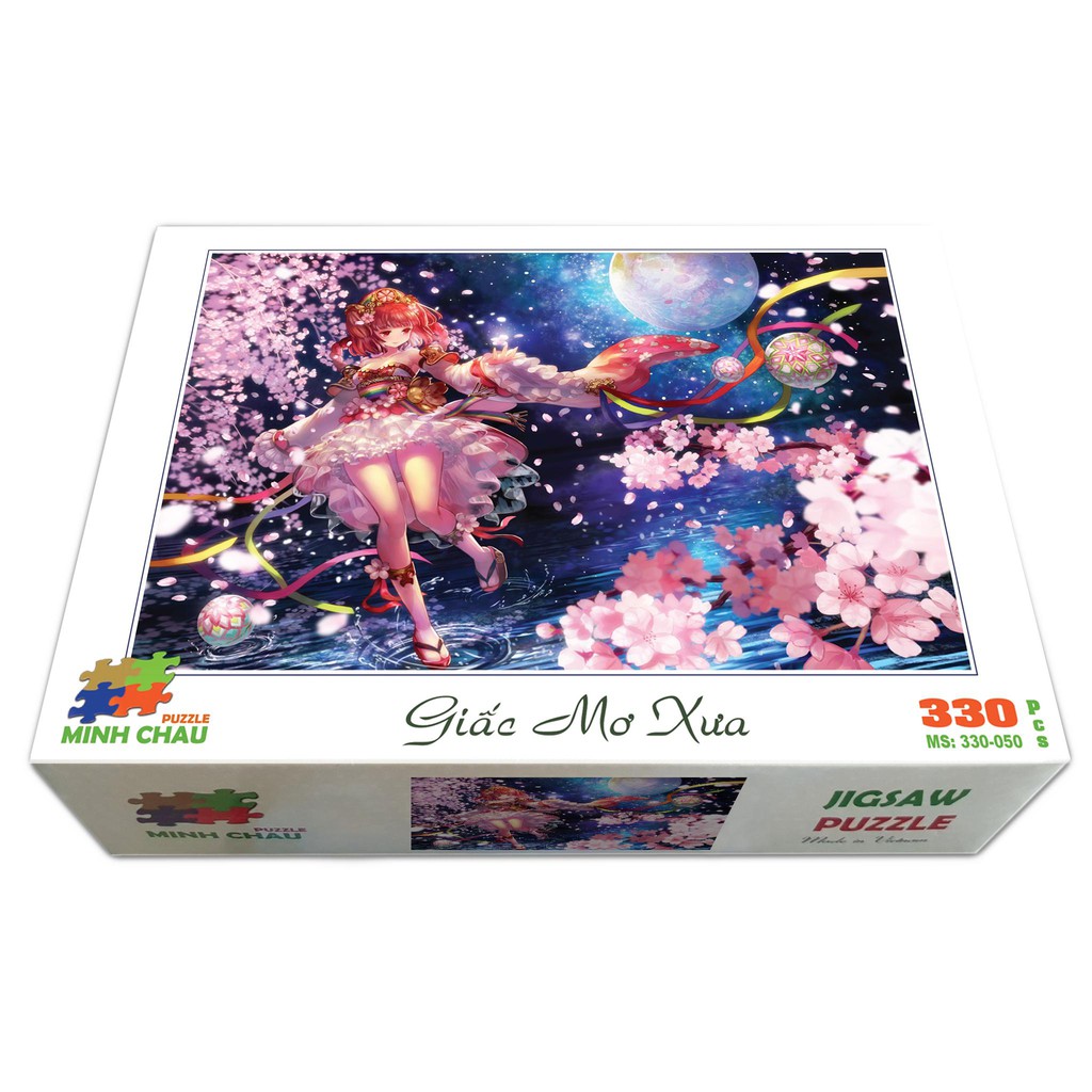 [Mã BMBAU50 giảm 10% đơn 99k] Bộ tranh xếp hình jigsaw puzzle cao cấp 330 mảnh – Giấc Mơ Xưa (30x44cm)