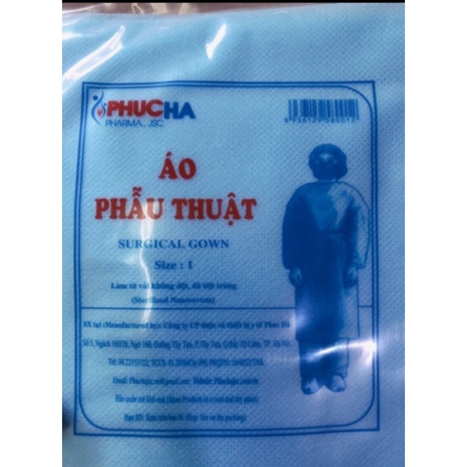 Áo mổ, áo phẫu thuật dùng 1 lần