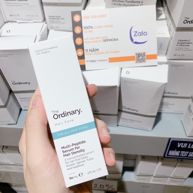 Tinh chất dưỡng & phục hồi tóc The Ordinary / Multi-Peptide Serum for Hair Density