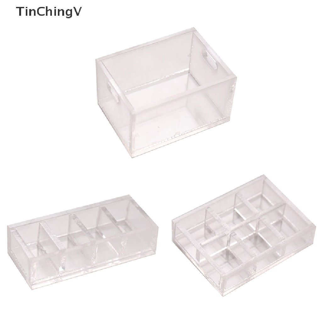 Mô hình hộp đựng mỹ phẩm mini trang trí nhà búp bê tỉ lệ 4/6 1: 12