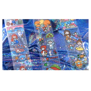 Sticker miếng dán phong cách cổ tích