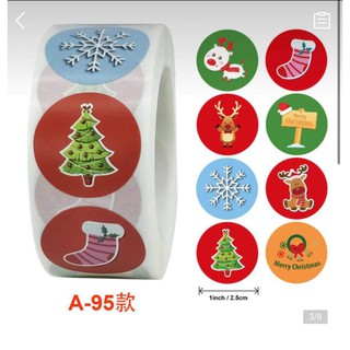 Sticker cuộn Noel