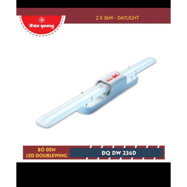 Bộ đèn Doublewing Điện Quang 36w + 24W- Hàng Chính Hãng