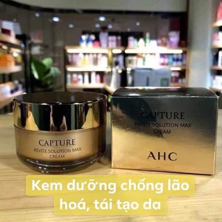 Kem dưỡng AHC Capture Solution Max Cream.