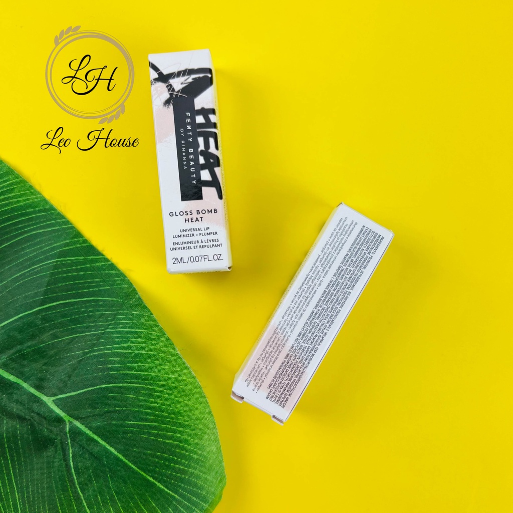 Son bóng mini Fenty Beauty GlossBomb Heat Universal Lip Luminizer+Plumper 2ml