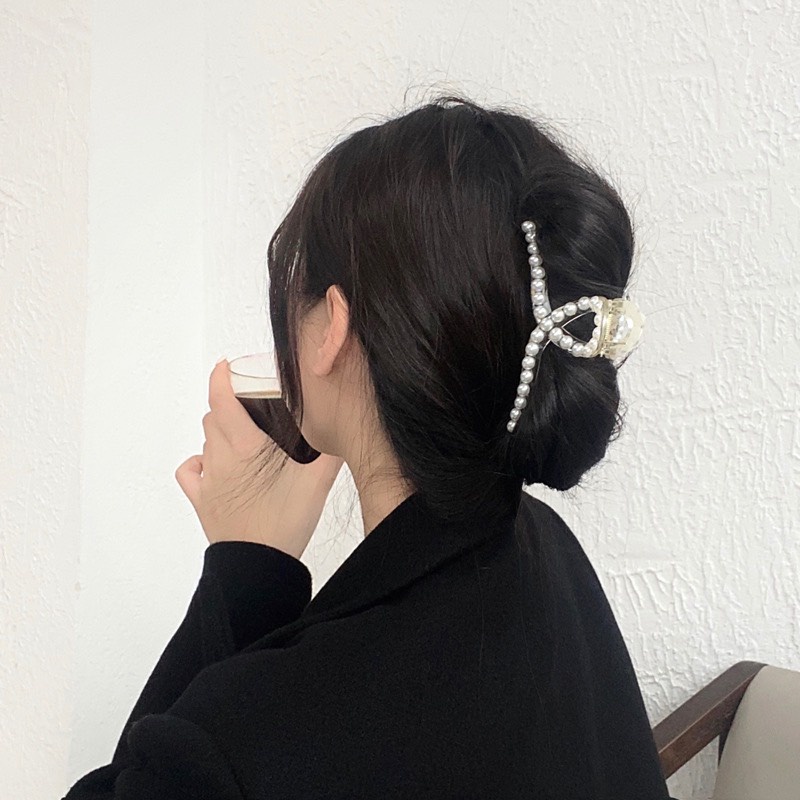 Set 7 Kẹp Tóc Nữ Đính Hạt Hàn Quốc Siêu Xinh