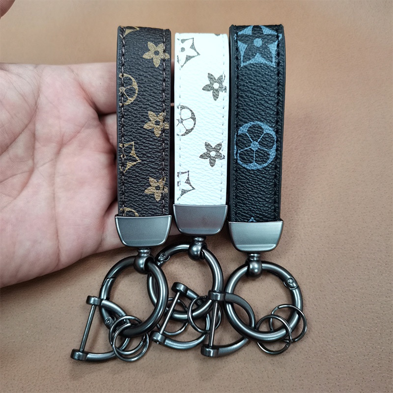 Móc Khóa Da Kim Loại Thời Trang Mới